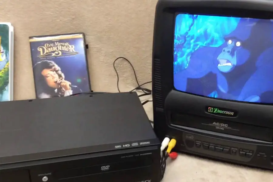 DVD VCR Combo 4