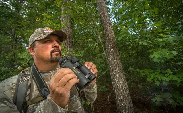 Hunting Binocular Person
