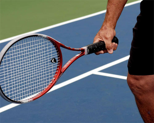 Black  Colour Tennis Grip