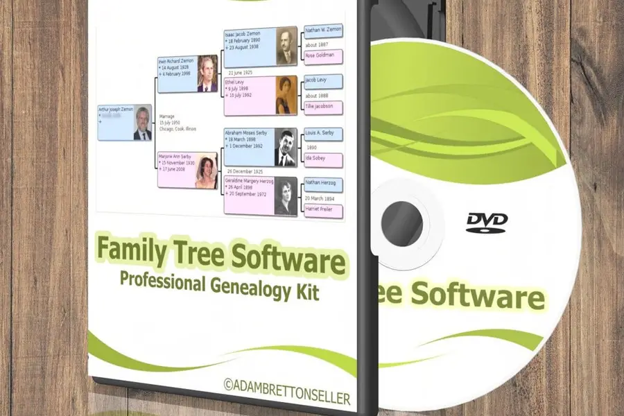 Ultimate Family Tree Chart Templates Cd
