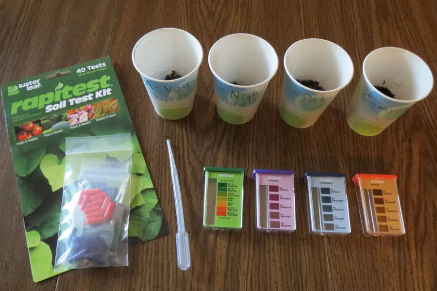 Rapitest Soil Test Kit Color Chart