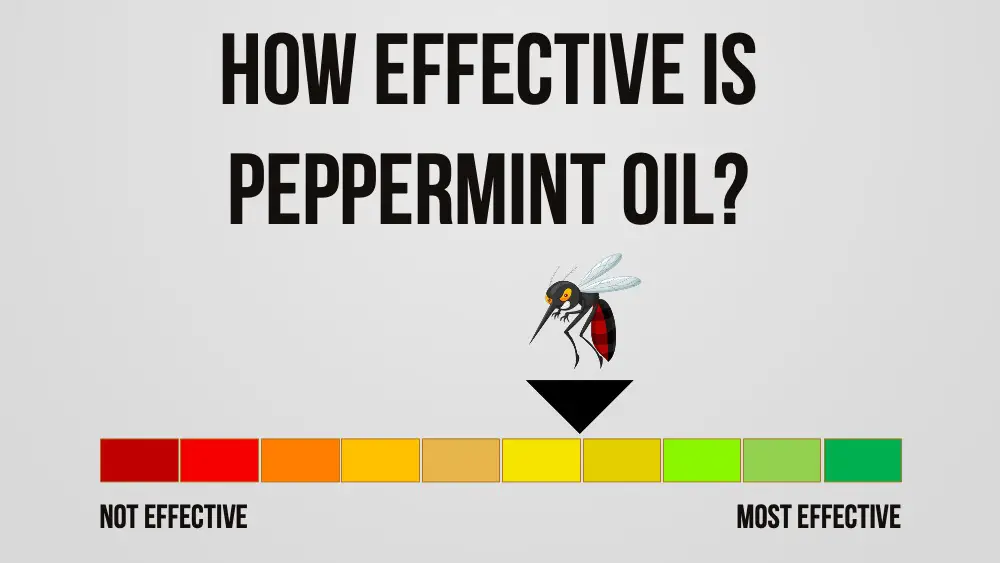 does peppermint oil repel mosquitoes