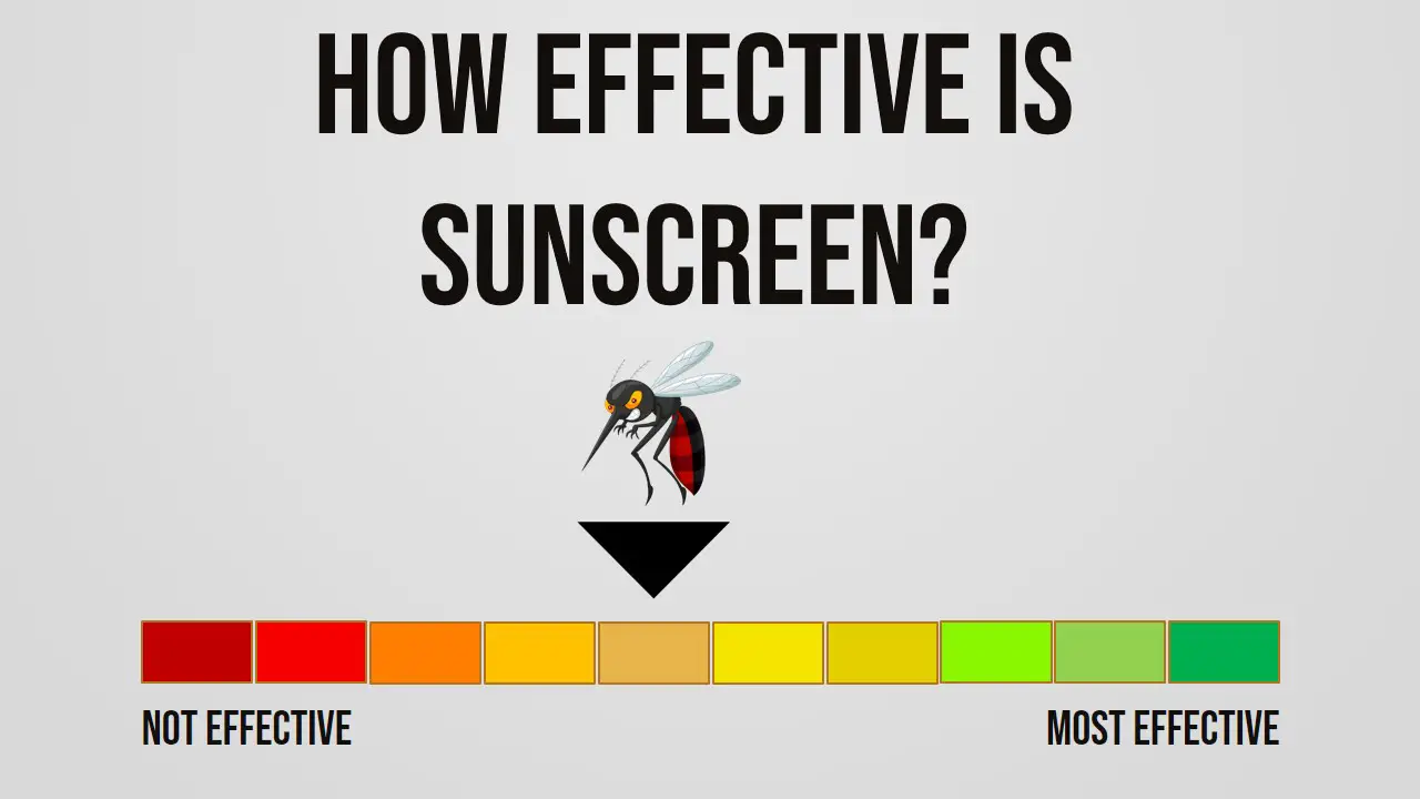 How Effective is Sunscreen Repellent