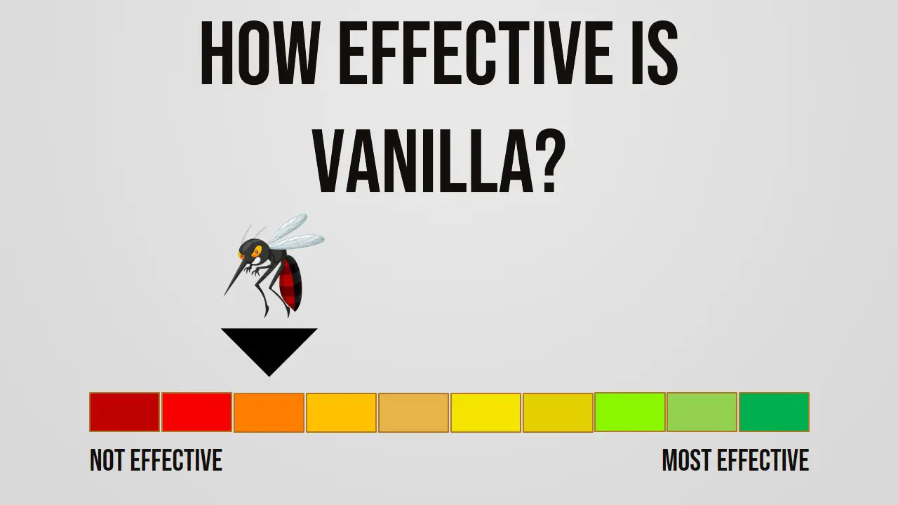 How Effective is Vanilla Repelling Mosquitoes