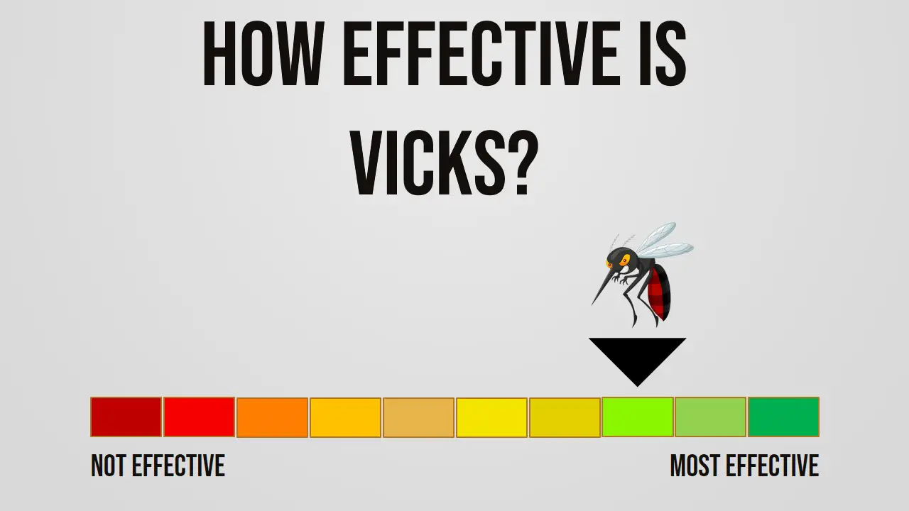 How Effective is Vicks Repelling Mosquitoes
